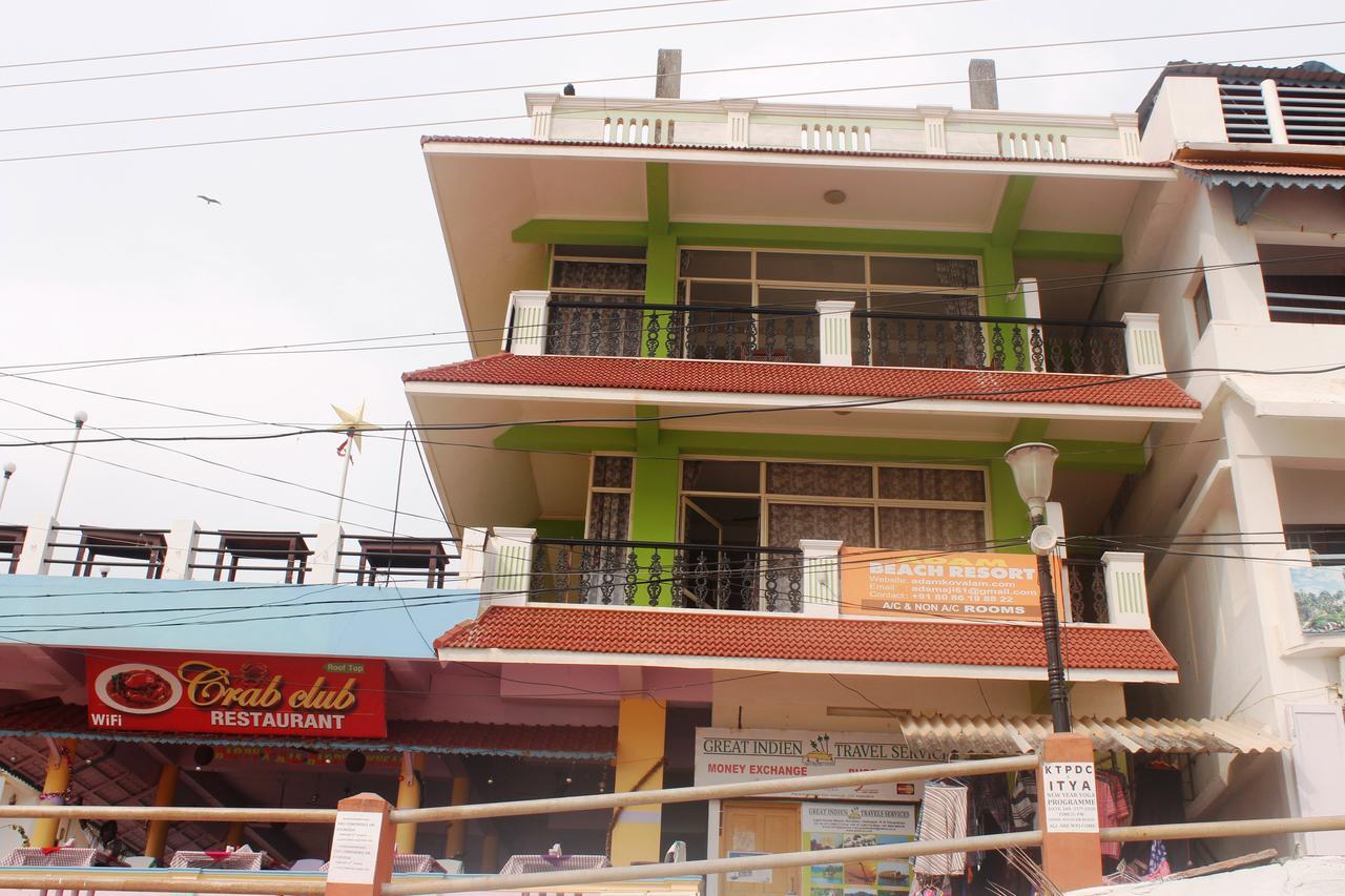 Adam Beach Resort Kovalam Exterior foto